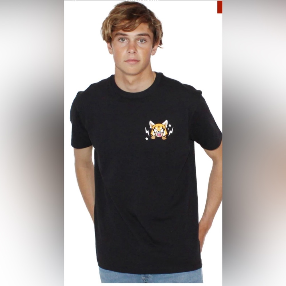 Tokidoki x Aggretsuko Rock On Aggretsuko Tee NWT